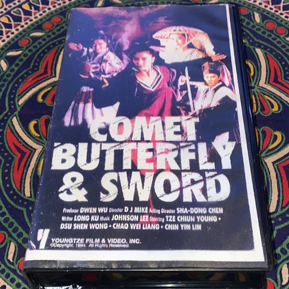 Rare Kung-Fu movie Comet, Butterfly, & Sword VHS. - Picture 4 of 16